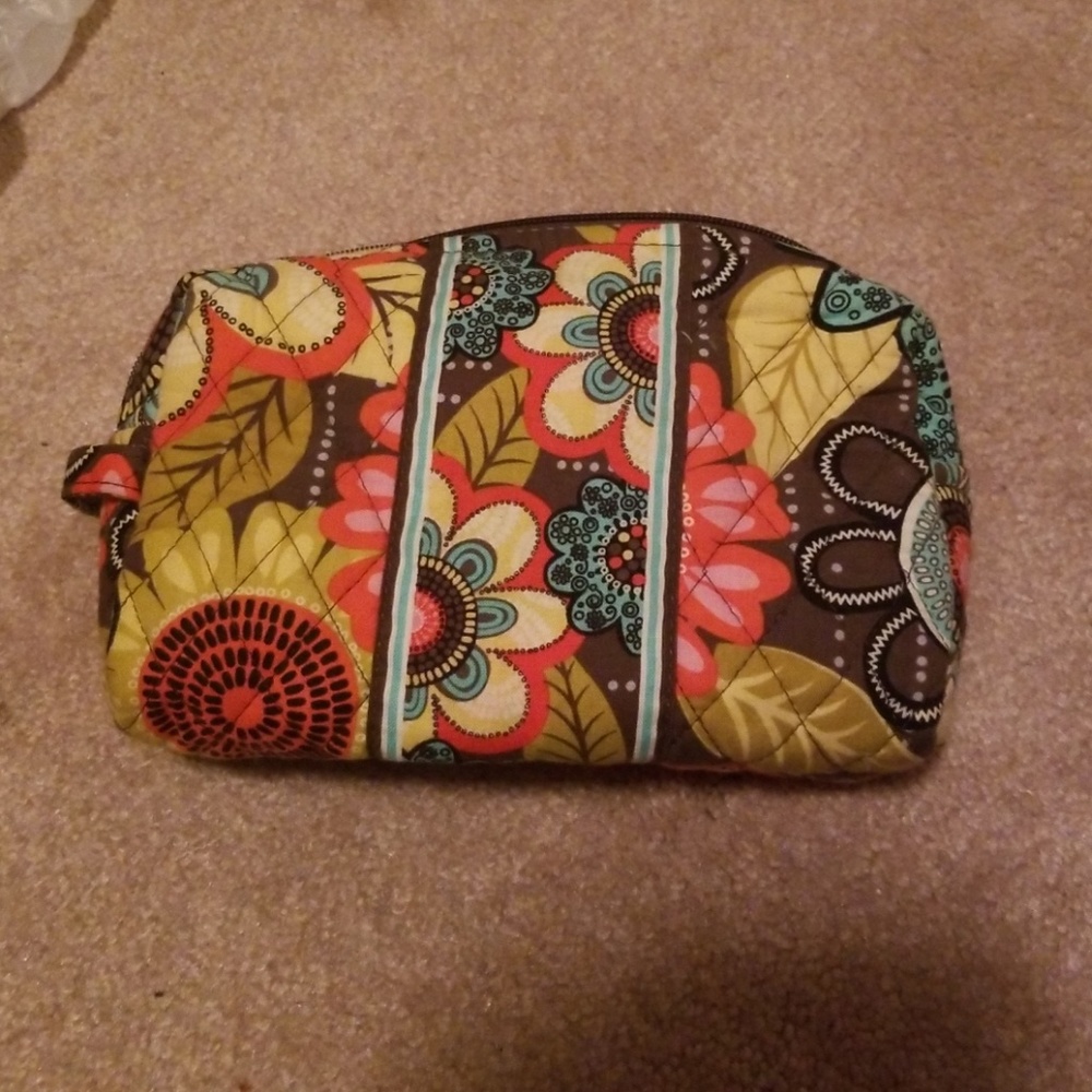 Flower Shower Vera Bradley Makeup Bag